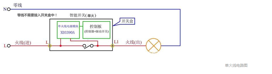 单火线开关